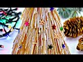 DIY pasta Christmas tree \ Xmas tree decorating ideas