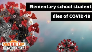 Elementary school student died of COVID-19, Mecklenburg County Public Health says