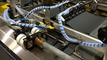 Book Block Machine end papers and gauze