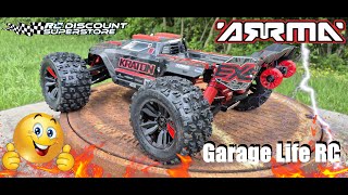 Arrma Kraton EXB RTR 6S With Garage Life RC Parts