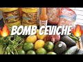 How to make CEVICHE🔥 *THE BEST SHRIMP CEVICHE EVER*