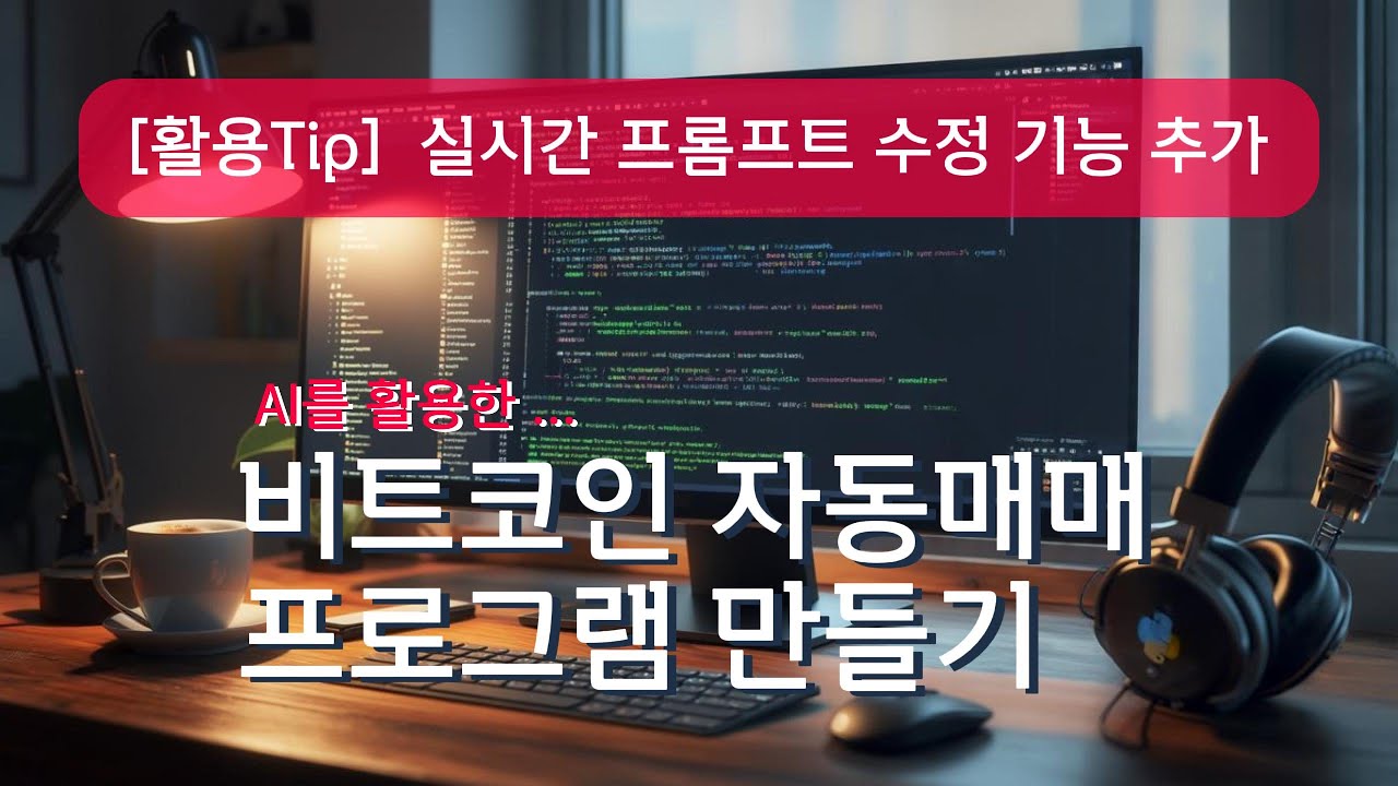 [활용Tip] Streamlit에 실시간 프롬프트 수정 기능 추가하기