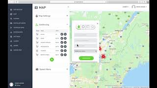 GEOFENCING / SPEED ALERT FLEET FEATURE
