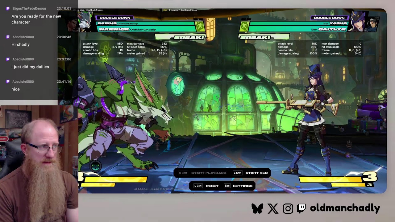 2XKO Livestream ~ Darius / Warwick Main Trying to Get to Emerald!