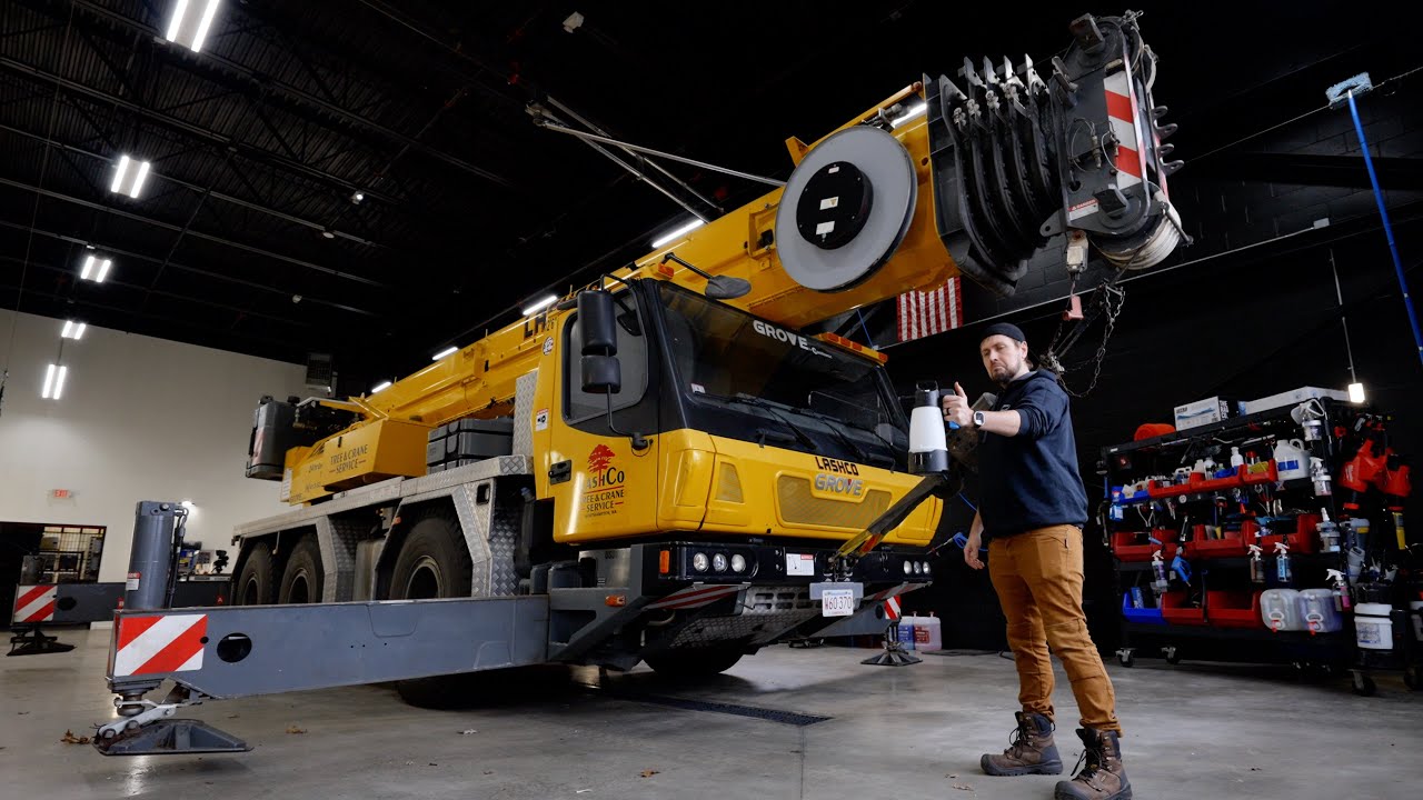 Detailing a Logging Crane with an iK E Foam Pro 2 is Wild