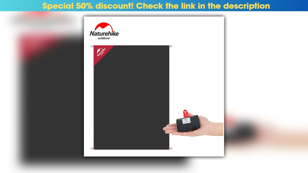 Hot Picks Naturehike Waterproof Blanket Portable Ultralight Beach Mat Sandproof Beach Blanket Foldi