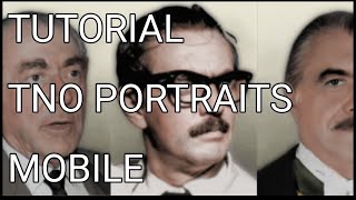 TUTORIAL TNO PORTRAITS FOR MOBILE (IBISPAINT)