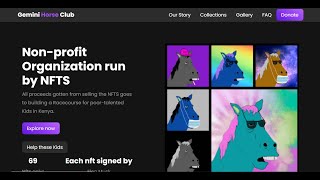 Complete Responsive NFT Website Using HTML, CSS & JavaScript ~ Dark UI