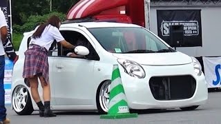 Kcar S1 Gp Suzuki アルト 車高短 シャコタン Lowered Exhaust Low Car Youtube