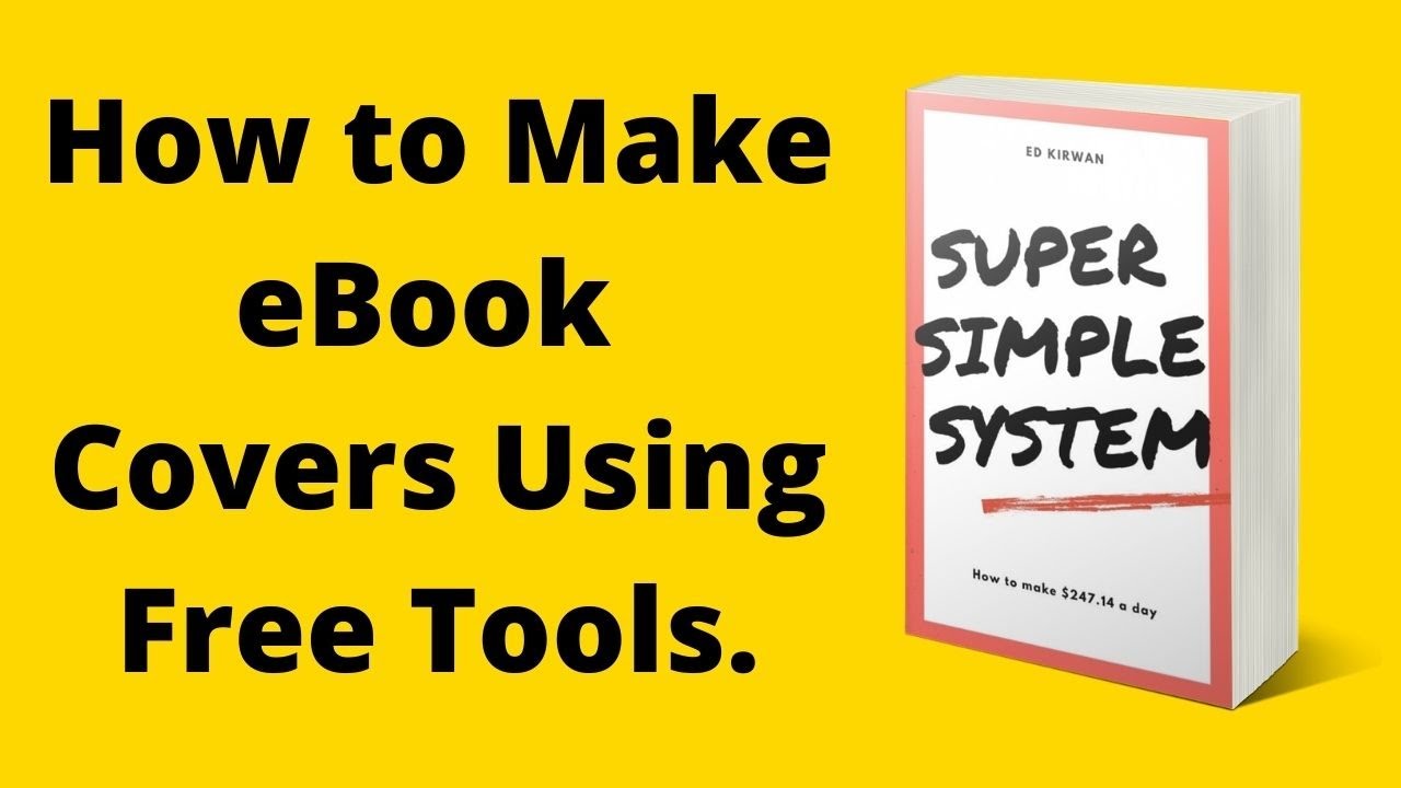 How to make ebook covers using free tools