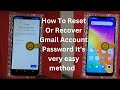 How To Reset Or Recover Gmail Account Password It's Not As Difficult As You Think