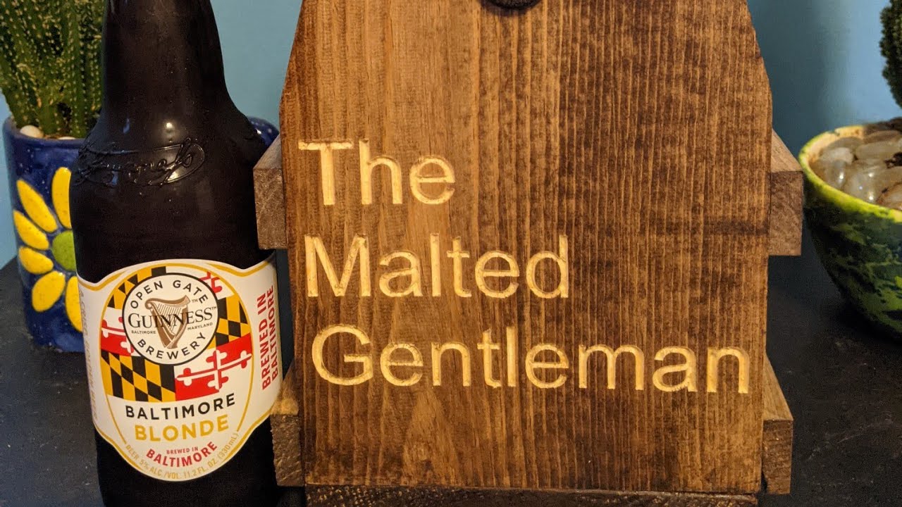 The Malted Gentleman// Irish Beer Week// Guinness Baltimore Blonde// Open Gate Brewery// Baltimore