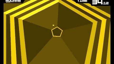 Super Hexagon: Hard level beaten!