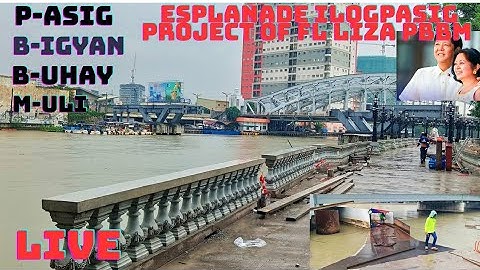 REXTV Adventure is live! update ilogpasig ESPLANADE project of FL Liza PBBM ano NANGYARI
