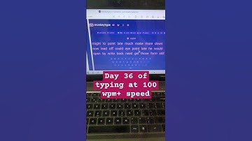 Day 37 of typing above 100 wpm speed #typingtest #speedtyping #fasttyping