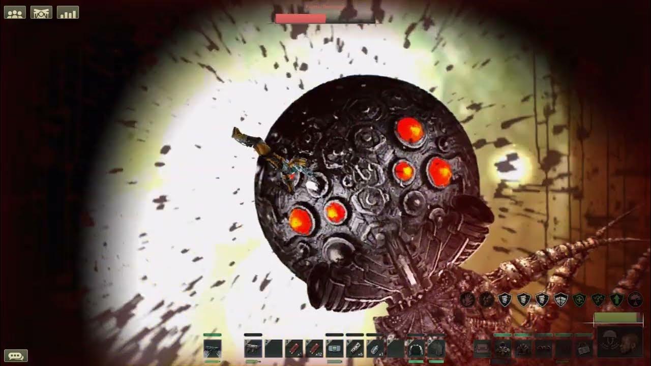 Abyss creature in crush depth(Barotraumatic) YouTube