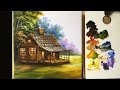 Painting The Basic House In Acrylics - Lesson 1