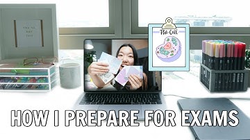 My Exam Revision Routine! (study with me)