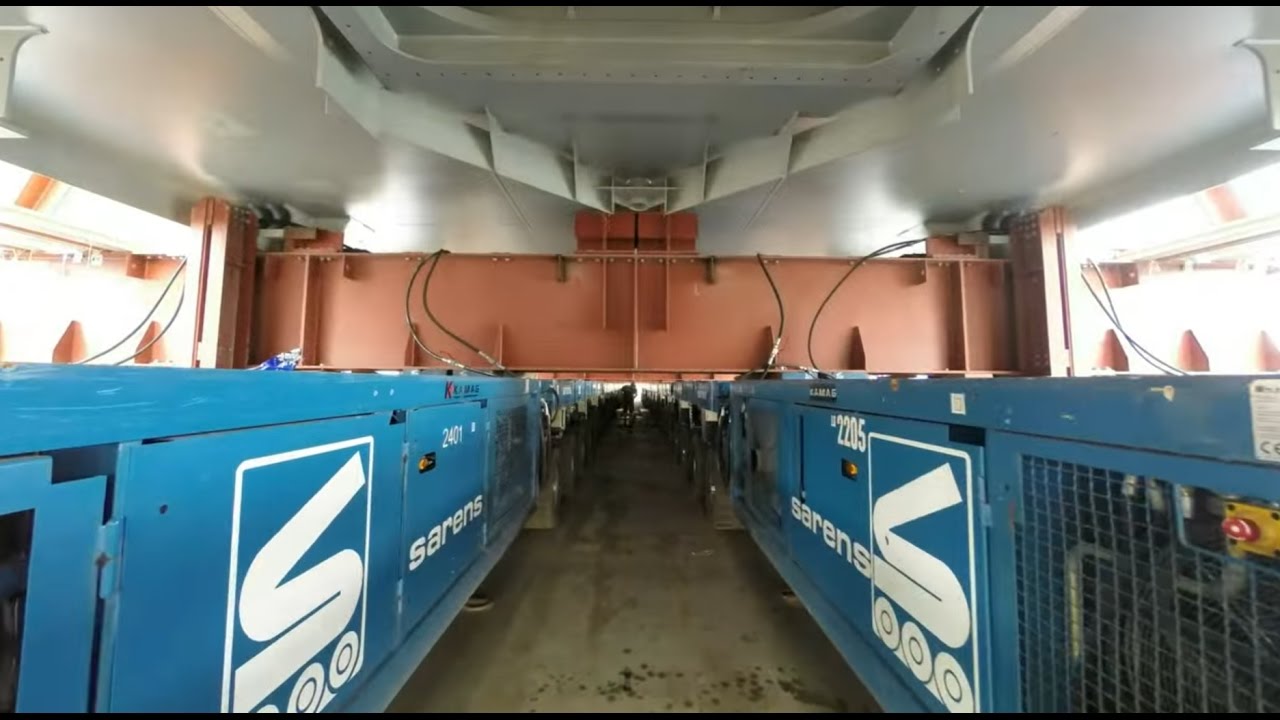 #Howwedoit Sarens Load Out Panama Locks Italy