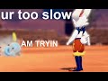 scorbunny & sobble lines meet each other for the first time