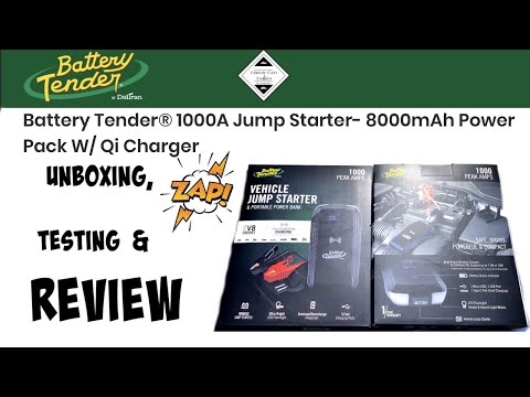 Vehicle Jump Starter Battery Tender