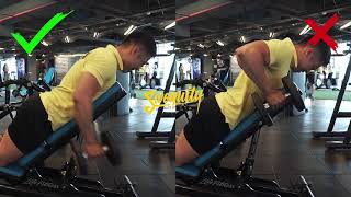 [LU15] Hướng Dẫn Tập Lưng Đúng Cách - Chest Supported Row
