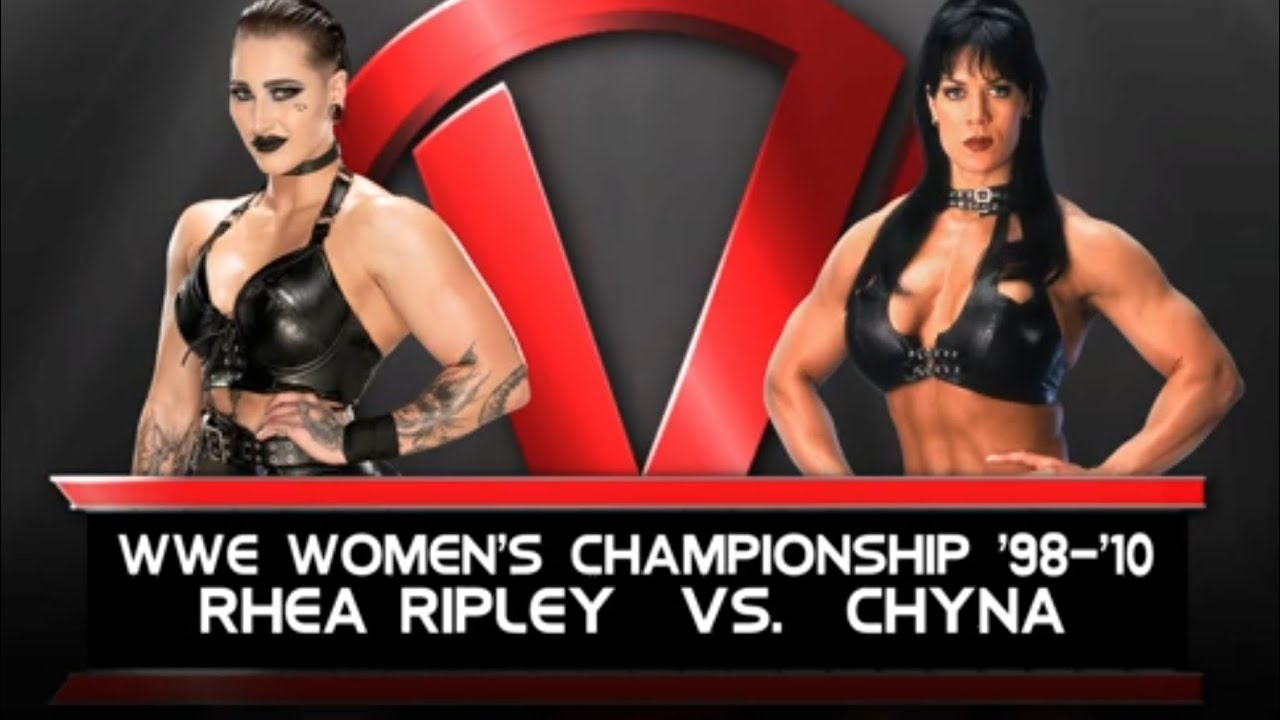 wwe-2k23-rhea-ripley-vs-chyna-wwe-woman-championship-mami-vs-mamacita