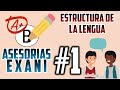 EXANI Estructura de la Lengua (Verbos: Características generales del verbo, Persona y Número)