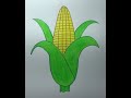 How to draw a corn  fine art training centre  beginner