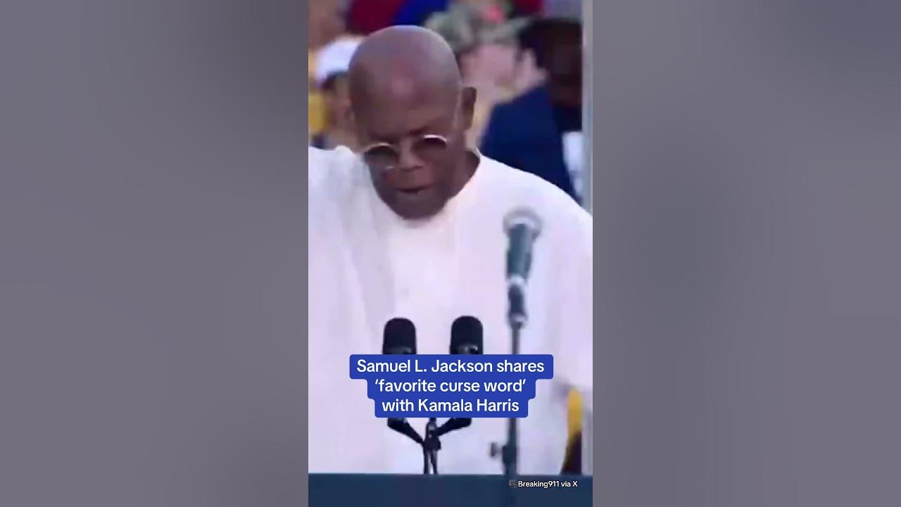 Samuel L. Jackson shares ‘FAVORITE CURSE WORD’ with Kamala Harris