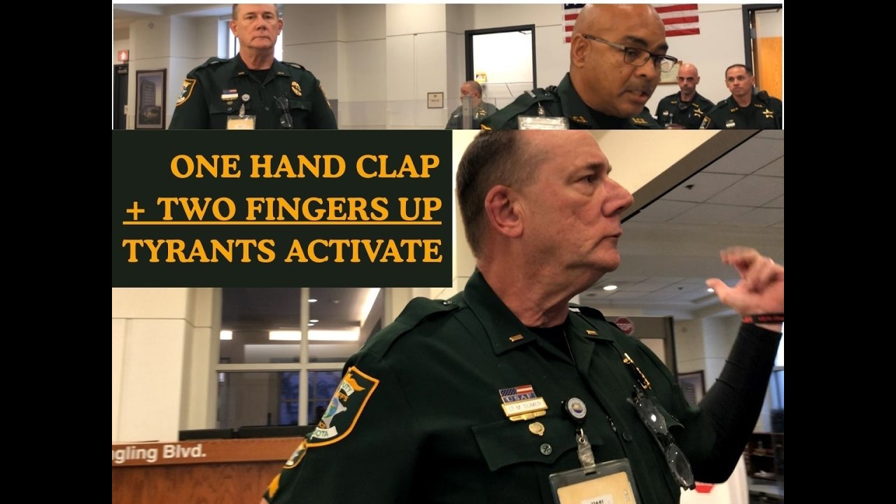 KICKED OUT BY TYRANTS @ Sarasota Judicial Center!  - THREATENED ARREST QUICK.