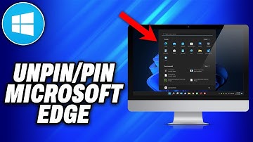 How To Unpin or Pin Microsoft Edge from Taskbar Windows 11 or 10 (2025) - Easy Fix