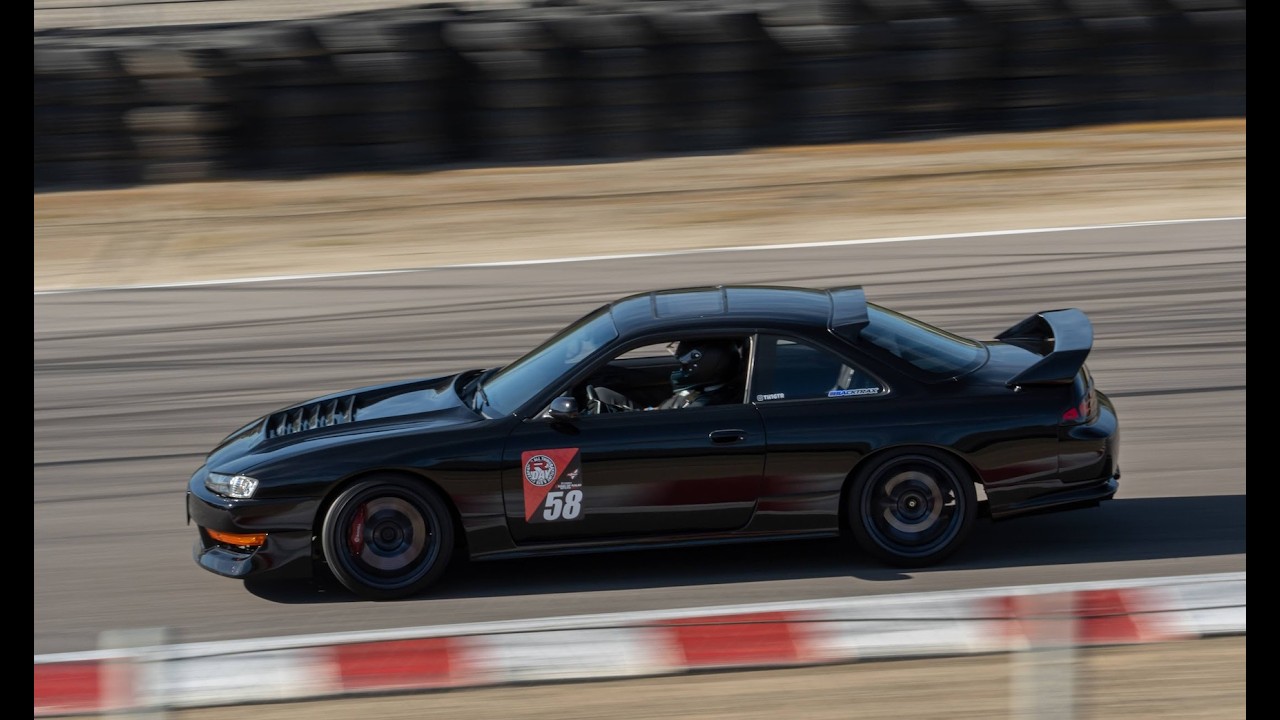2JZ S14 240sx - Laguna Seca - R's Day 2025 - Intermediate Open - Session 1