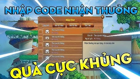 Chia sẻ 5 Code khủng - Làng lá phiêu lưu ký
