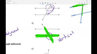 Leonzo vertical angle, adjacent angle, and corresponding angle