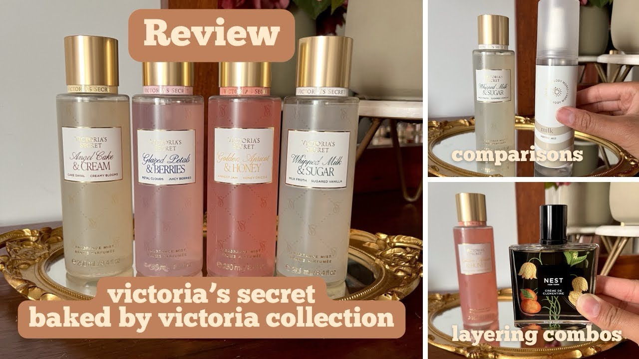 ОБЗОР: Коллекция Victoria’s Secret Baked by Victoria - Сравнение спреев - Комбинации для наслаива...