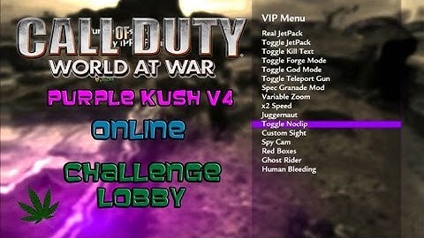 Purple Kush v4 | 1.07 WaW - Jailbreak Needed