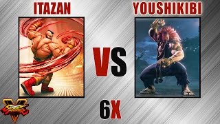 SFV - Itazan [Zangief] VS Youshikibi [Akuma]