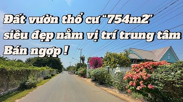 #418 Cần bán gấp mảnh đất vườn tại khu dân cư |Trung tâm xã Hoà Hội, Xuyên Mộc |Gần cao tốc Hồ Tràm