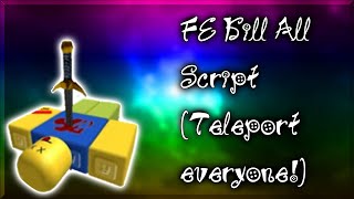 Roblox Scripts | FE Kill All! (Bring + Anchor, Works on Mobile)