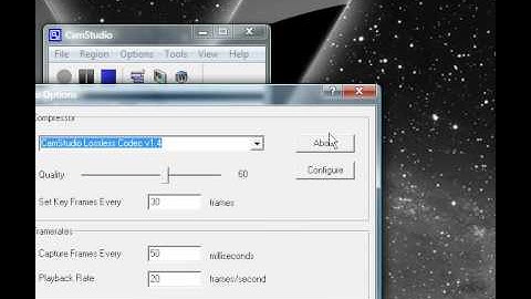 how to get high quality videos in camstudio