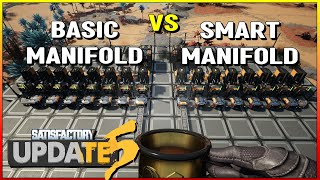 Basic Manifold vs Smart Manifold - Satisfactory Update 5 screenshot 5