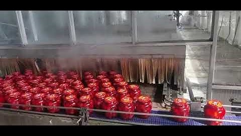 Pasteurizer machine,spray hot water low temperature pasteurization tunnel for food in cans,bottle