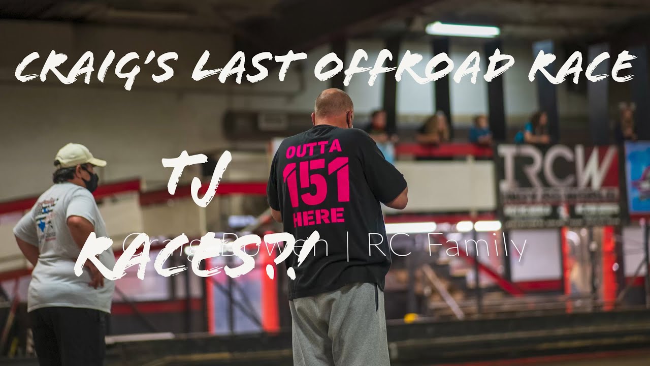 Craig's Last Race and TJ finally Decides to Race?! at Indy RC World with Edward Allen Paul Schlebach