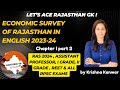 Economic Survey of Rajasthan 2023-24 | Chapter 1 part 2