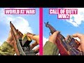 Call of Duty WW2 Gun Sounds vs Call of Duty World At War