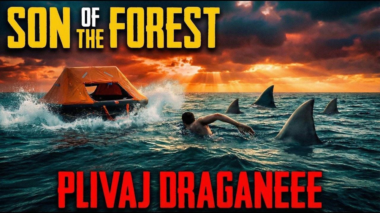DA LI SAM PREŽIVEO AJKULU  DOK SAM PLIVAO!? — Son of the Forest - ep.1 #sonsoftheforest