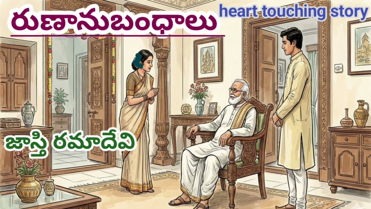 రుణానుబంధాలు | జాస్తి రమాదేవి | heart touching story |#telugustories |#lakshmicheppekathalu  