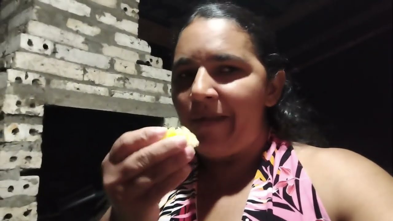 Fazendo bolo de goma 