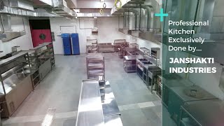 Professional Kitchen Of Multi Cuisine Fine Dine Restaurant, Ahmedabad By Janshakti Industries